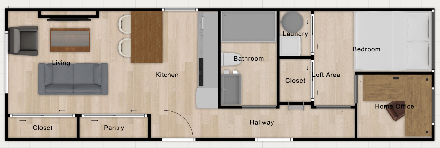 Kono Mini floor plan